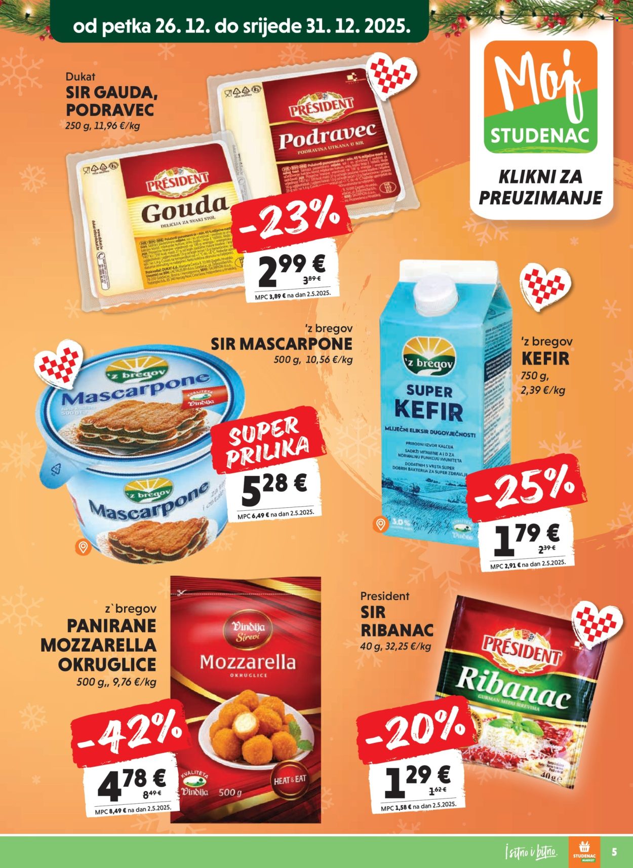 Studenac katalog - 26.12.2025. - 31.12.2025. Stranica 5