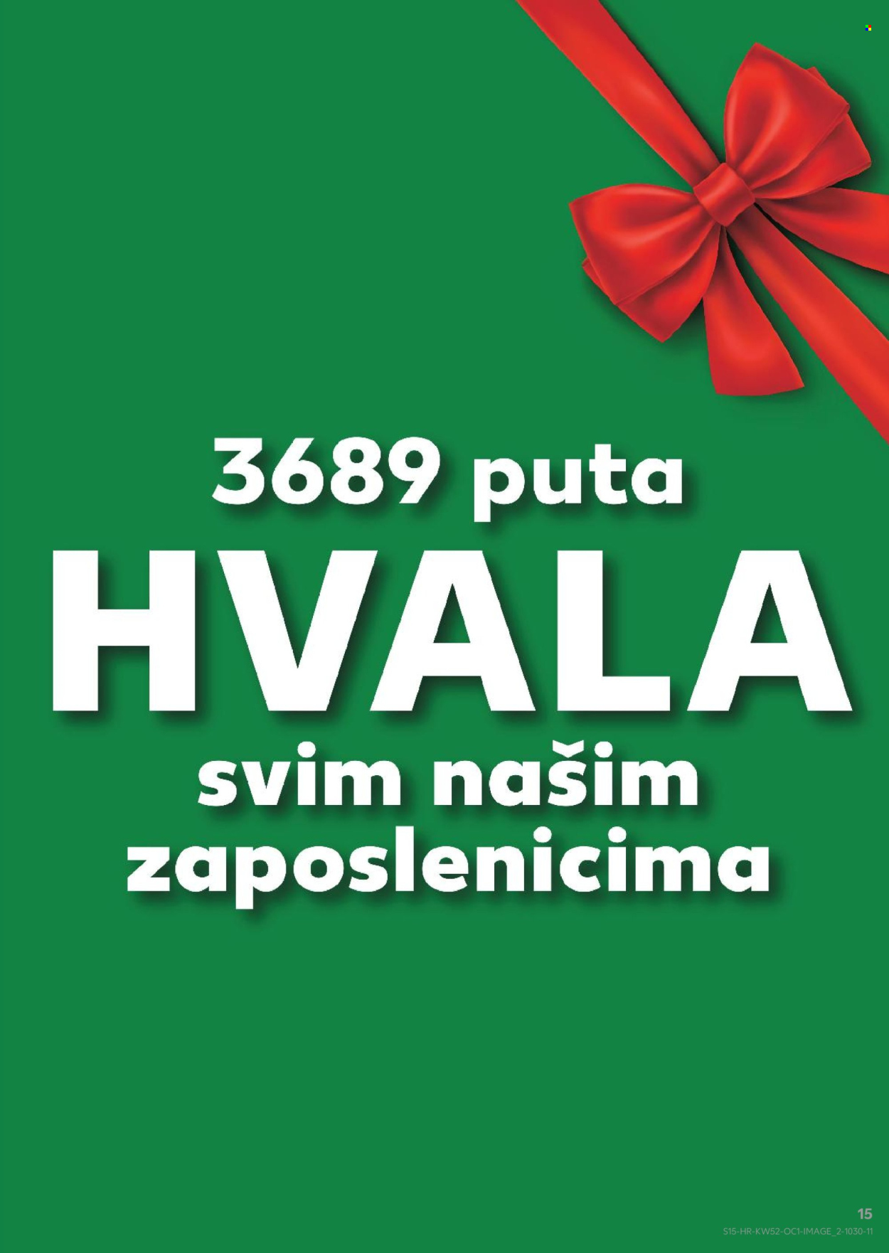 Kaufland katalog - 27.12.2025. - 01.01.2026. Stranica 15