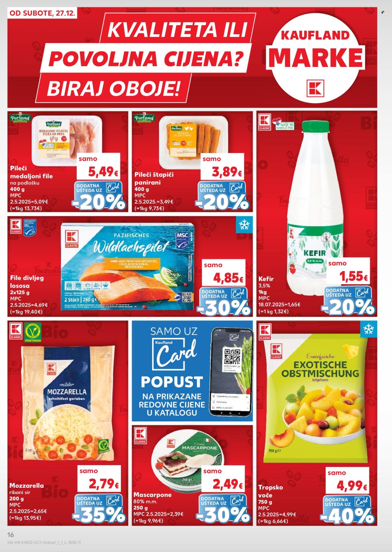 Kaufland katalog - 27.12.2025. - 01.01.2026. Stranica 16