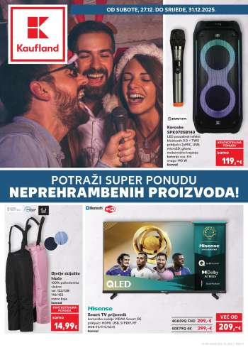 Kaufland katalog - 27.12.2025. - 01.01.2026.