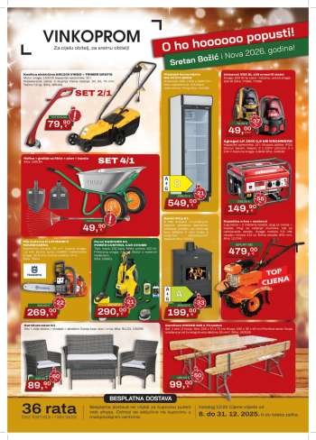 Vinkoprom katalog - 08.12.2025. - 31.12.2025.