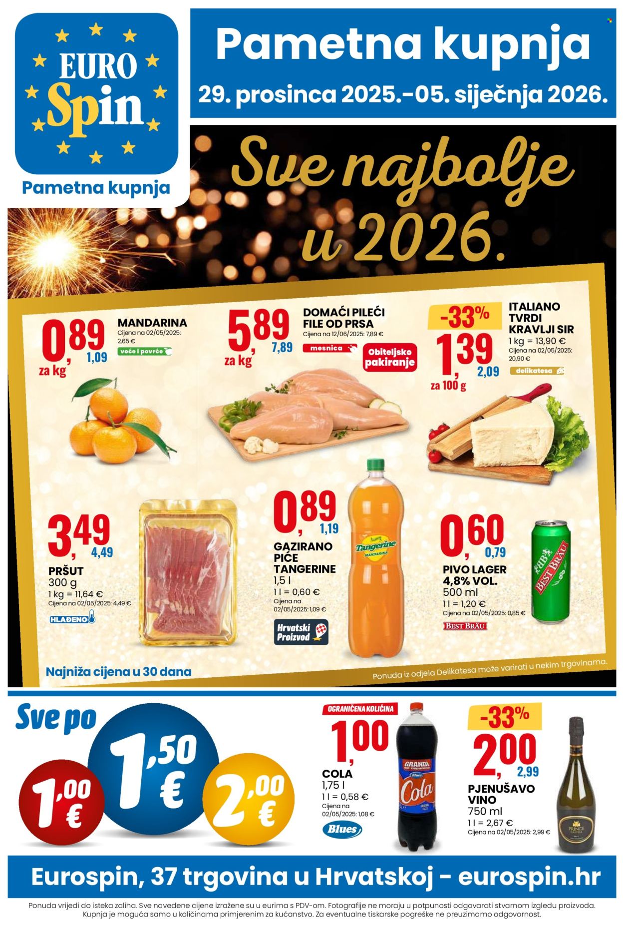 Eurospin katalog - 29.12.2025. - 05.01.2026. Stranica 1