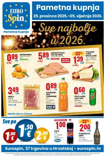 Eurospin katalog - 29.12.2025. - 05.01.2026.