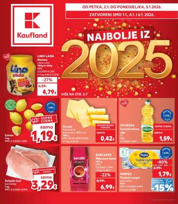 Kaufland katalog - 02.01.2026. - 06.01.2026.