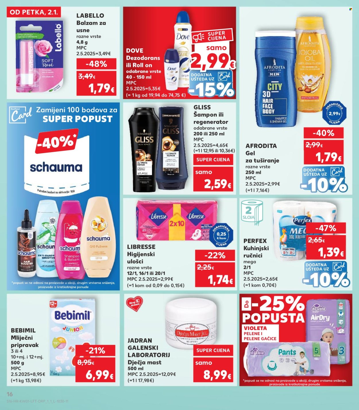 Kaufland katalog - 02.01.2026. - 06.01.2026. Stranica 16