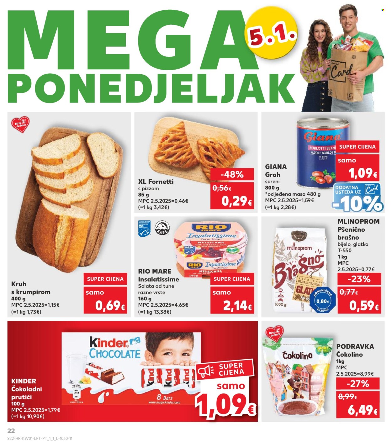 Kaufland katalog - 02.01.2026. - 06.01.2026. Stranica 22