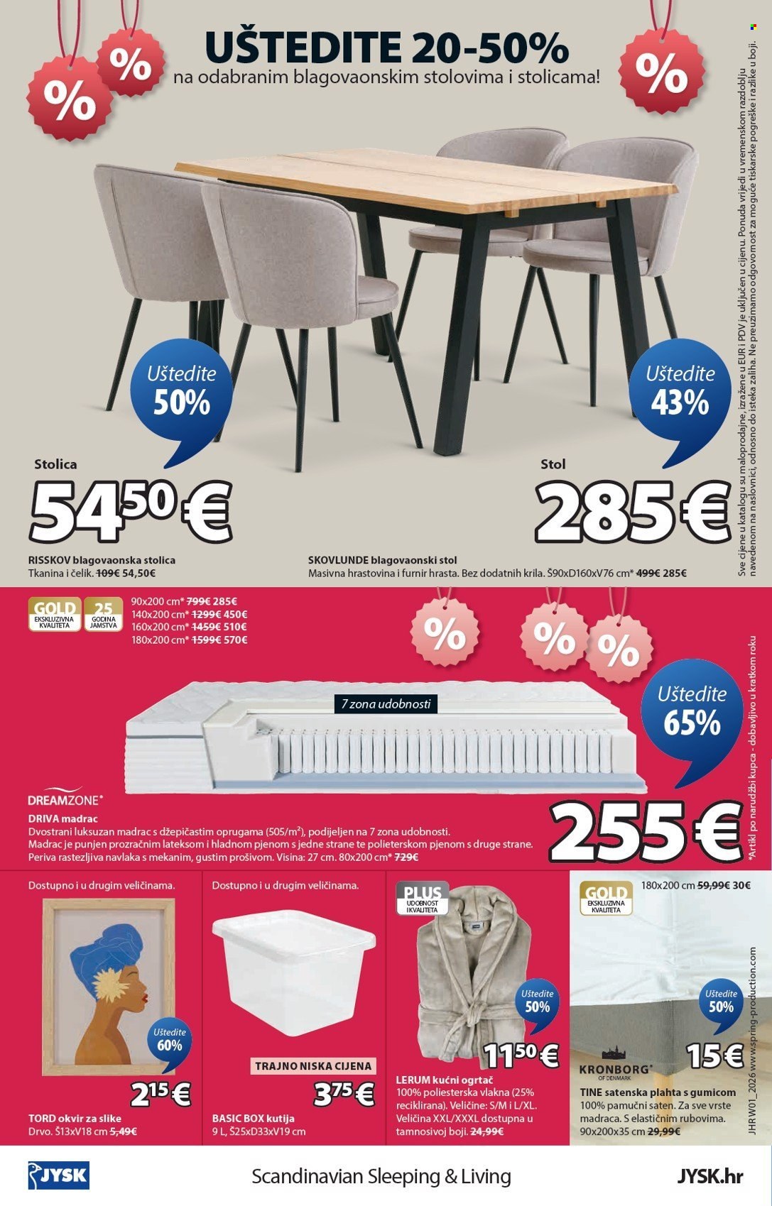 JYSK katalog - 31.12.2025. - 01.02.2026. Stranica 17