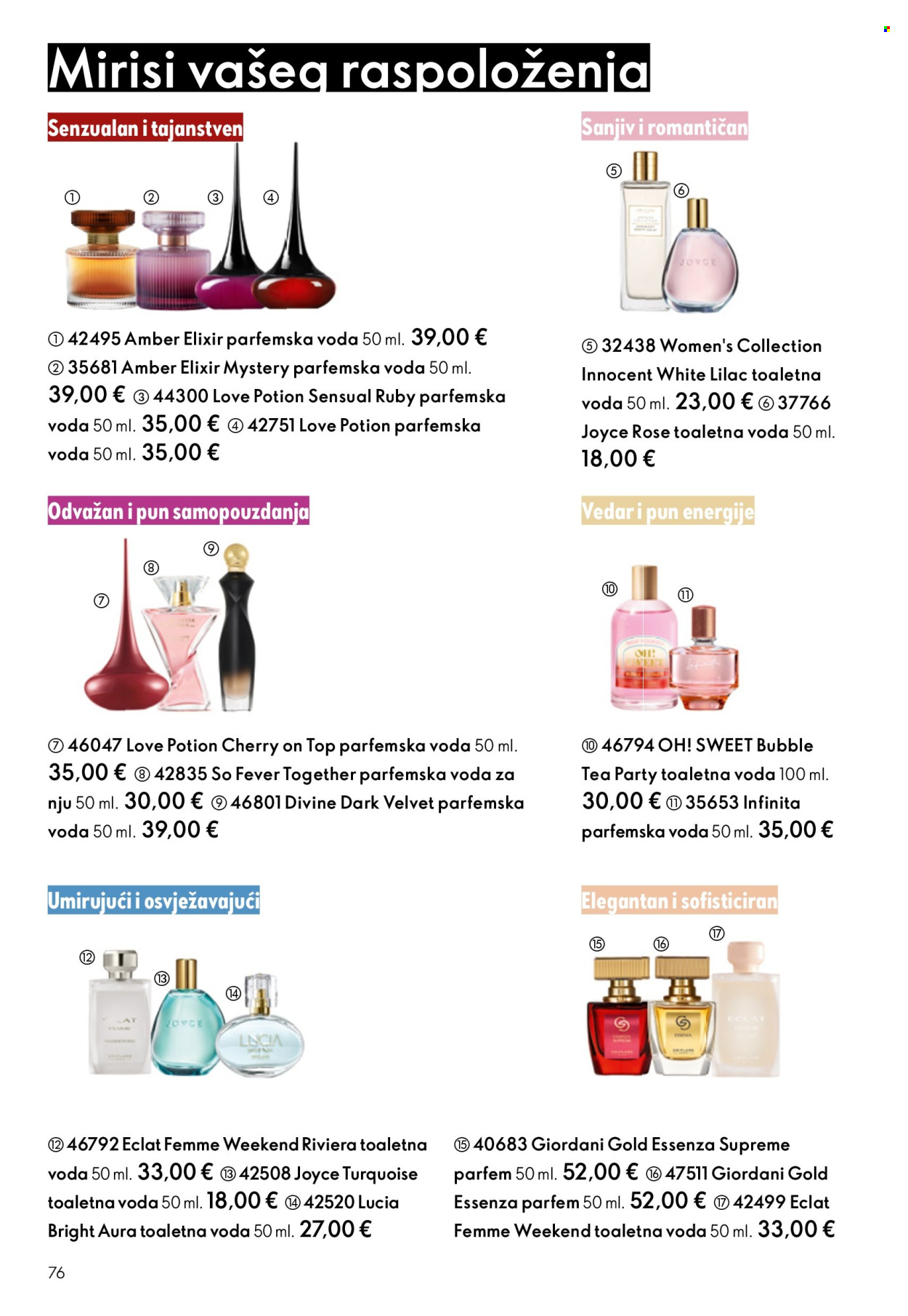 Oriflame katalog - 31.12.2025. - 27.01.2026. Stranica 76