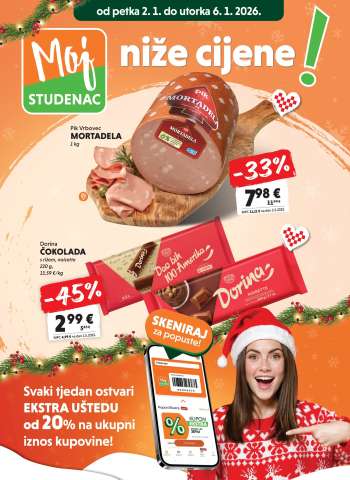 Studenac katalog - 02.01.2026. - 06.01.2026.