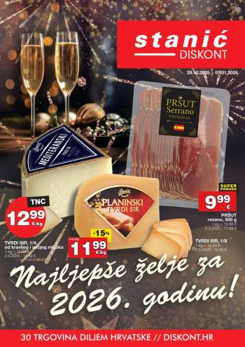 Stanić Diskont katalog - 29.12.2025. - 07.01.2026.