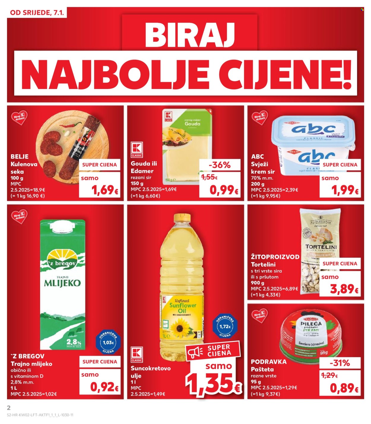 Kaufland katalog - 07.01.2026. - 13.01.2026. Stranica 2