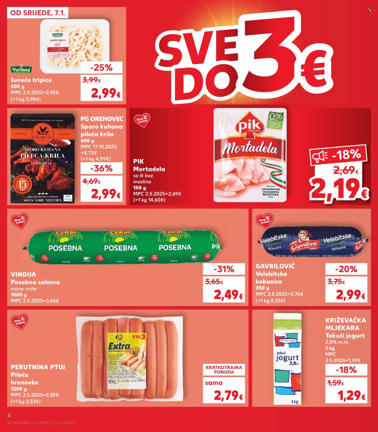Kaufland katalog - 07.01.2026. - 13.01.2026. Stranica 4