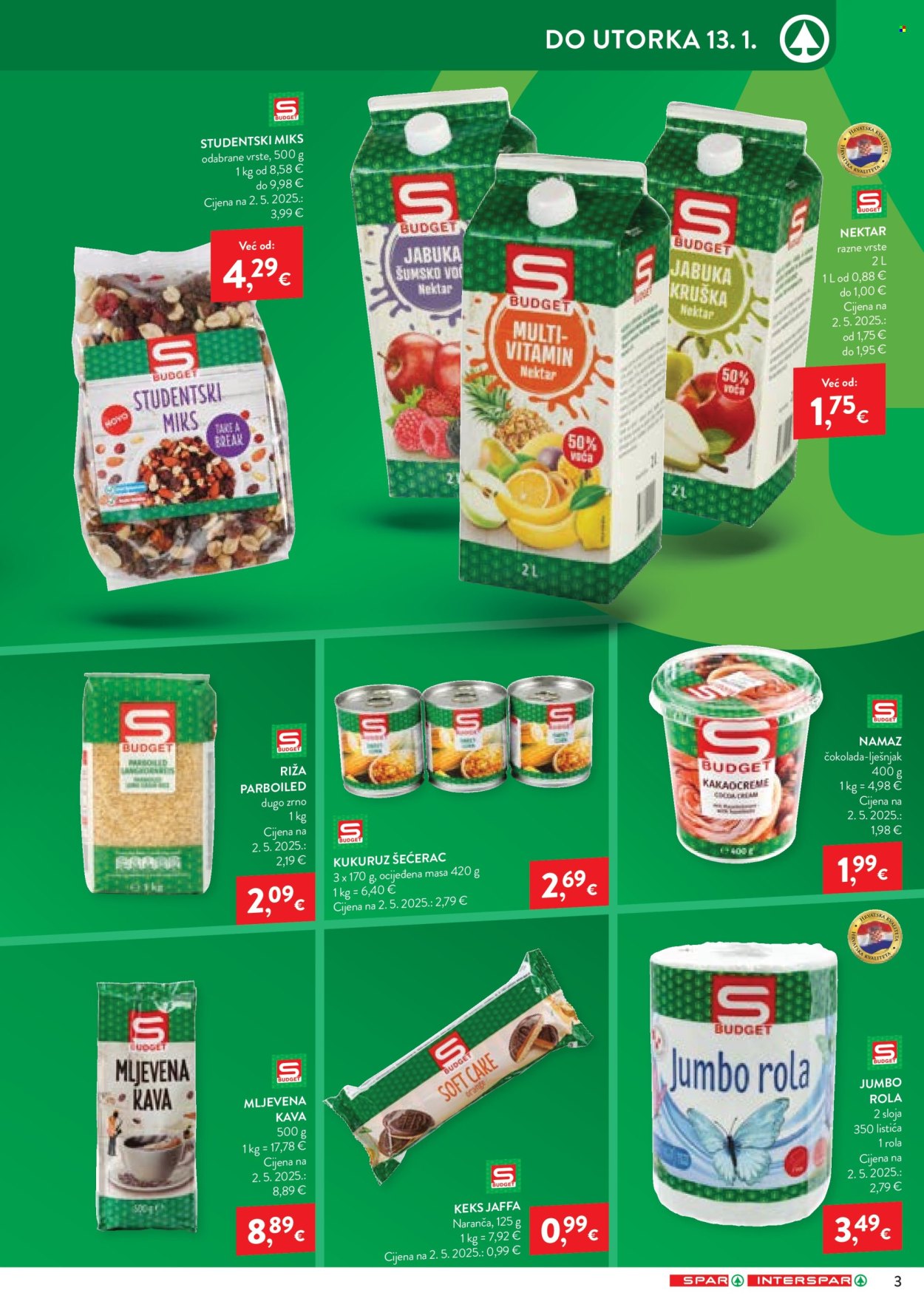 INTERSPAR katalog - 07.01.2026. - 13.01.2026. Stranica 3