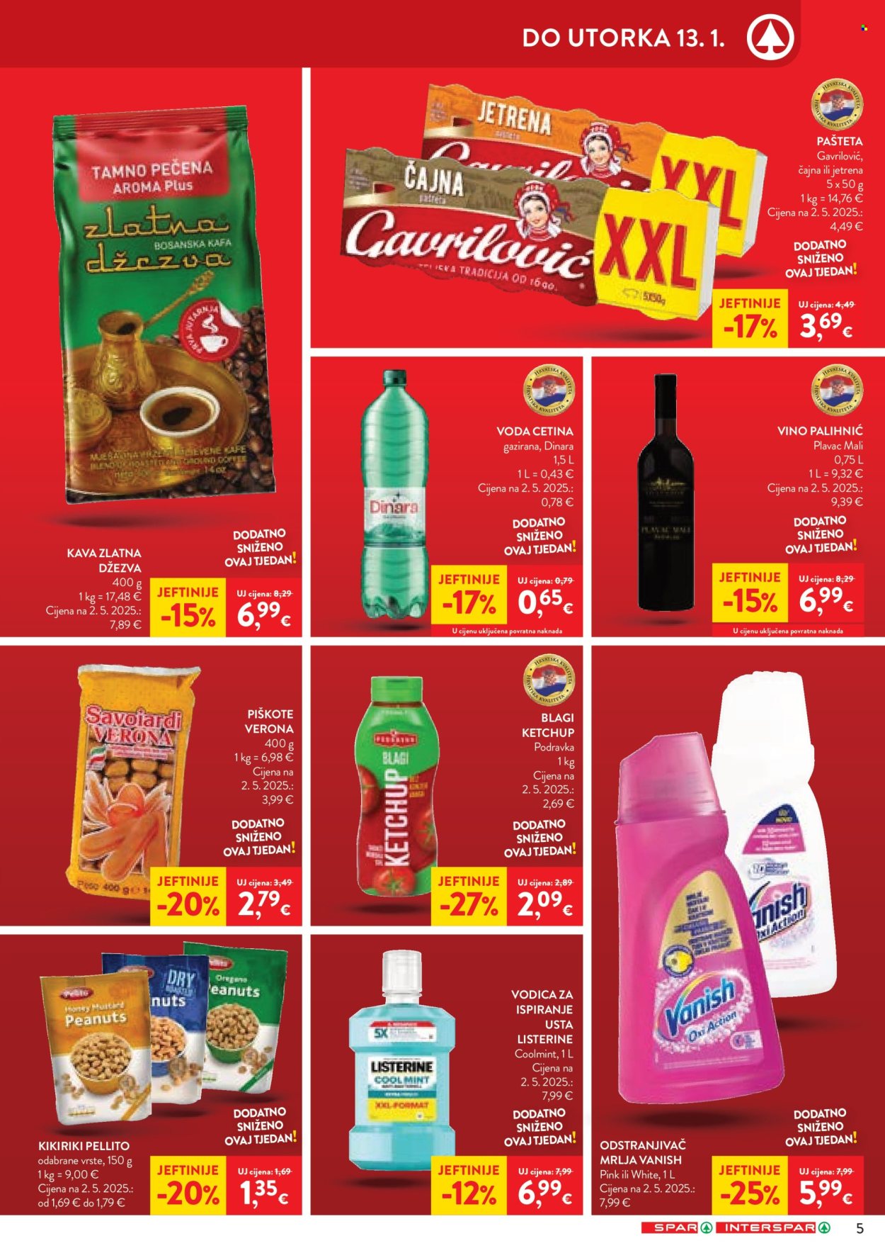 INTERSPAR katalog - 07.01.2026. - 13.01.2026. Stranica 5