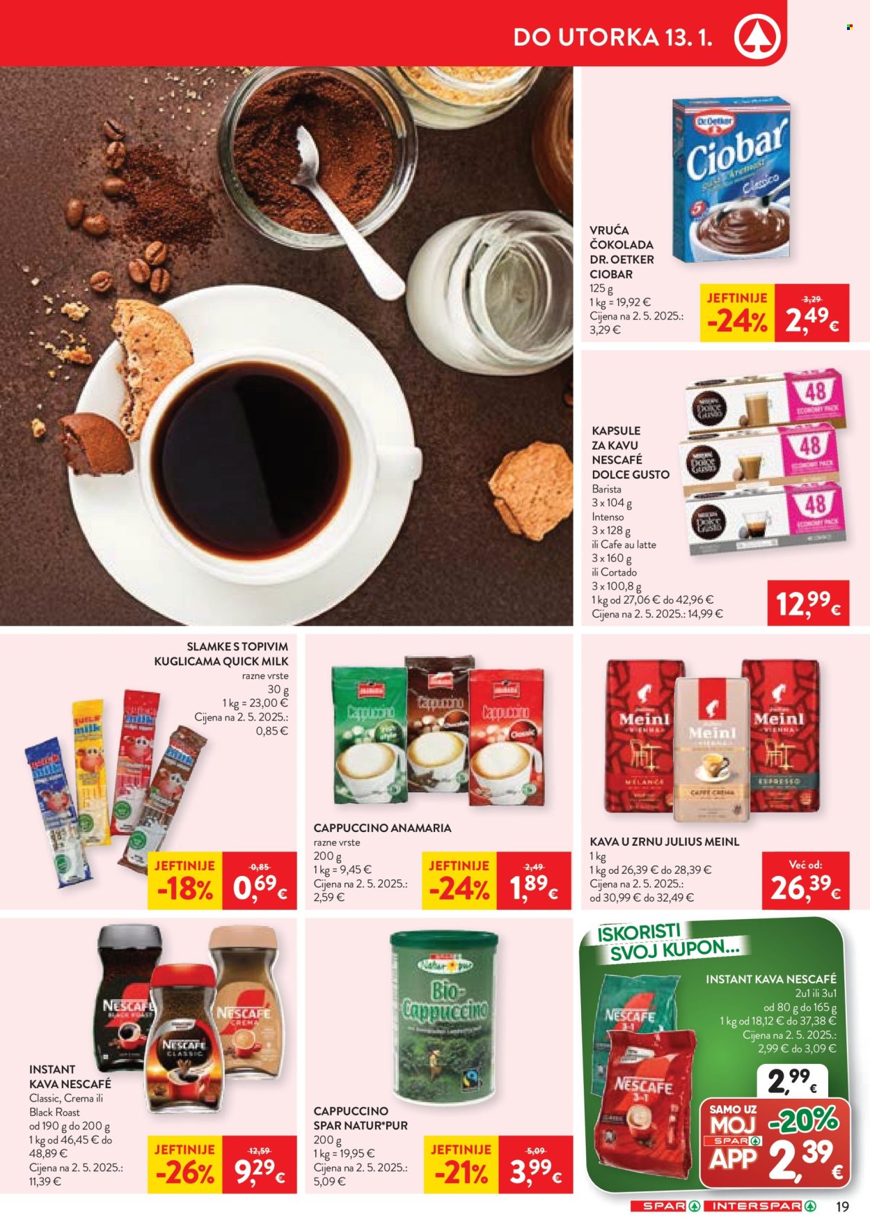 INTERSPAR katalog - 07.01.2026. - 13.01.2026. Stranica 22
