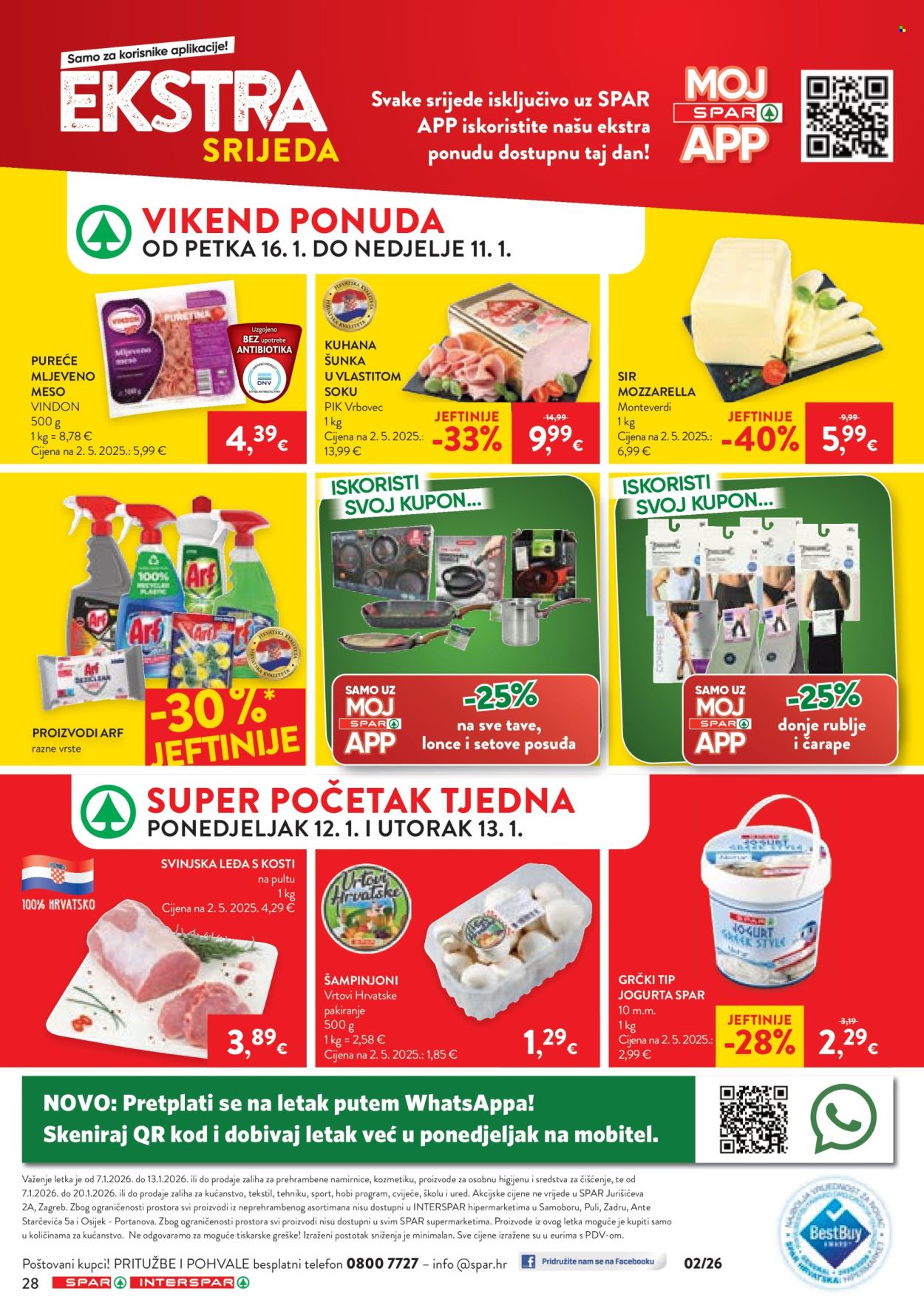 INTERSPAR katalog - 07.01.2026. - 13.01.2026. Stranica 39