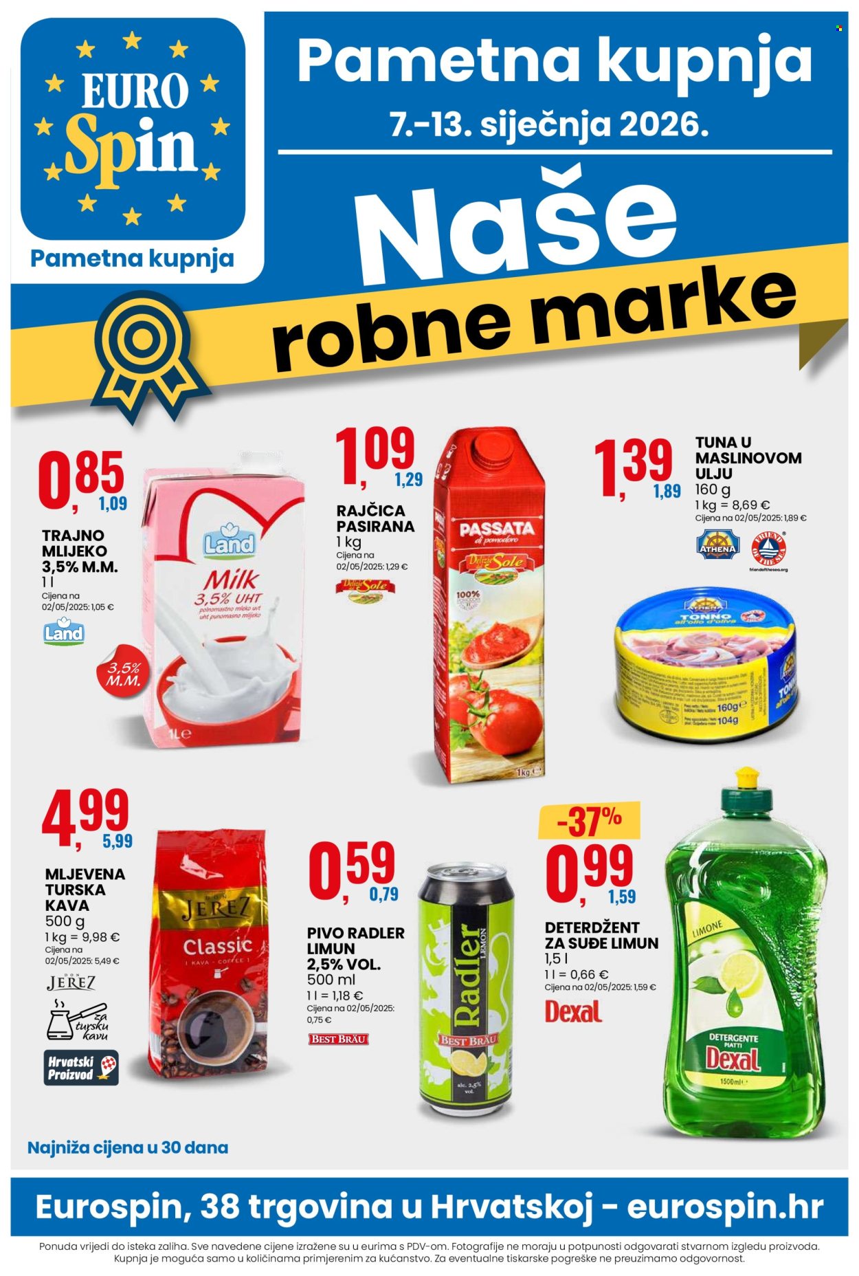 Eurospin katalog - 07.01.2026. - 13.01.2026. Stranica 1
