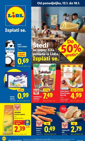 Lidl katalog - 12.01.2026. - 18.01.2026.