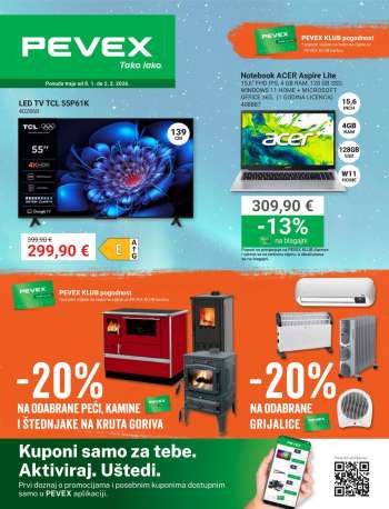 Pevex katalog - 08.01.2026. - 02.02.2026.