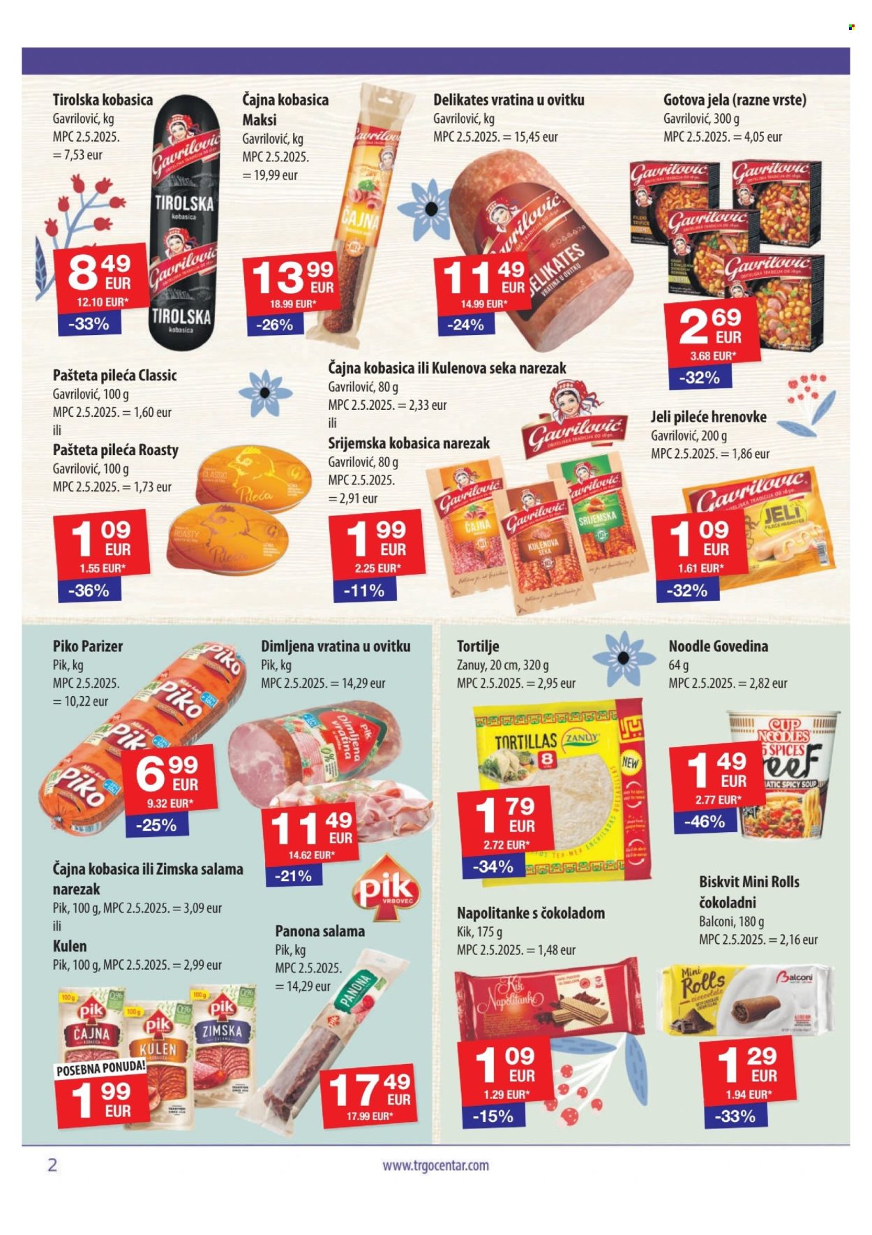 Trgocentar katalog - 12.01.2026. - 25.01.2026. Stranica 2
