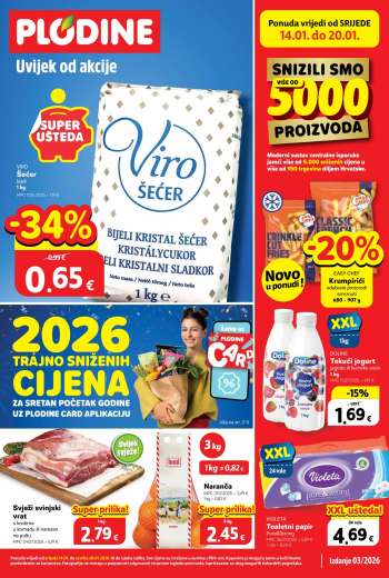 Plodine katalog - 14.01.2026. - 20.01.2026.