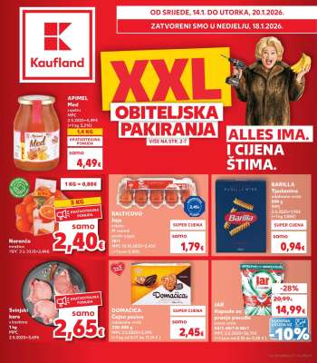 Kaufland katalog - 14.01.2026. - 20.01.2026.