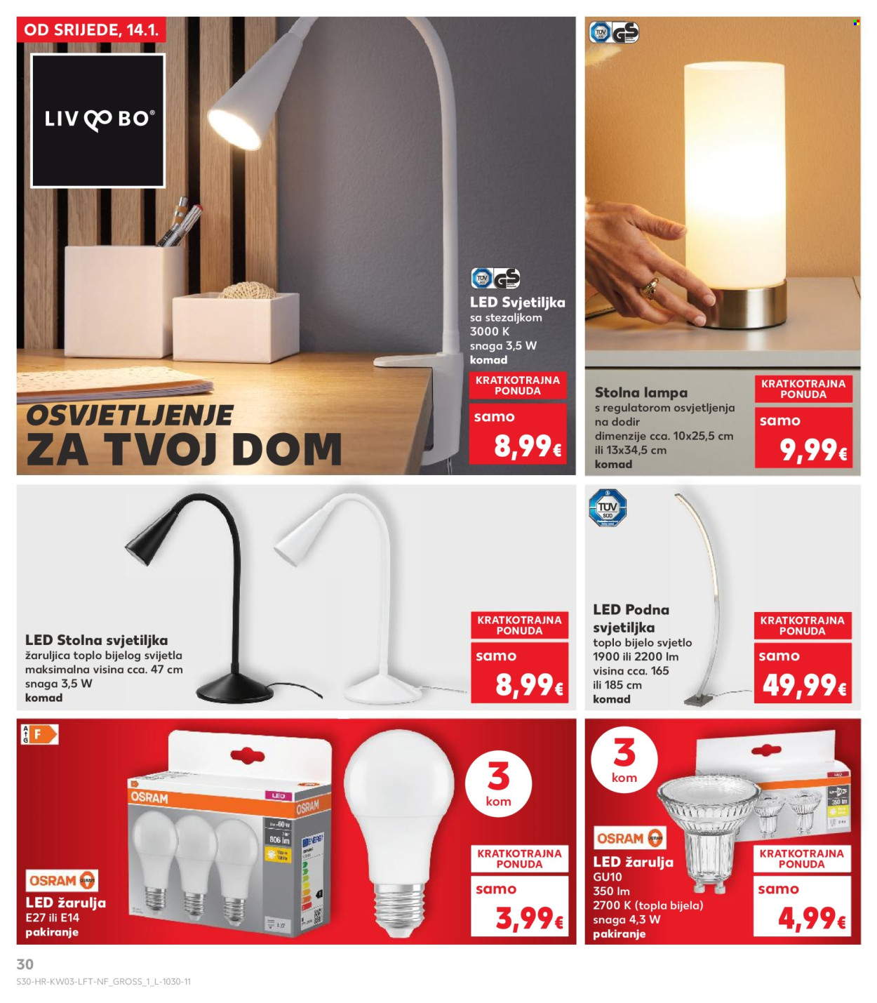 Kaufland katalog - 14.01.2026. - 20.01.2026. Stranica 30