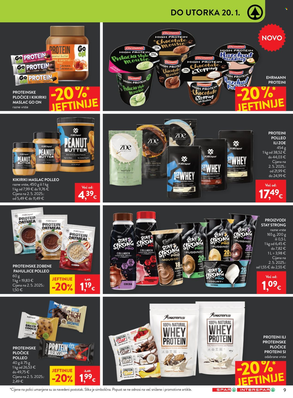 INTERSPAR katalog - 14.01.2026. - 20.01.2026. Stranica 9