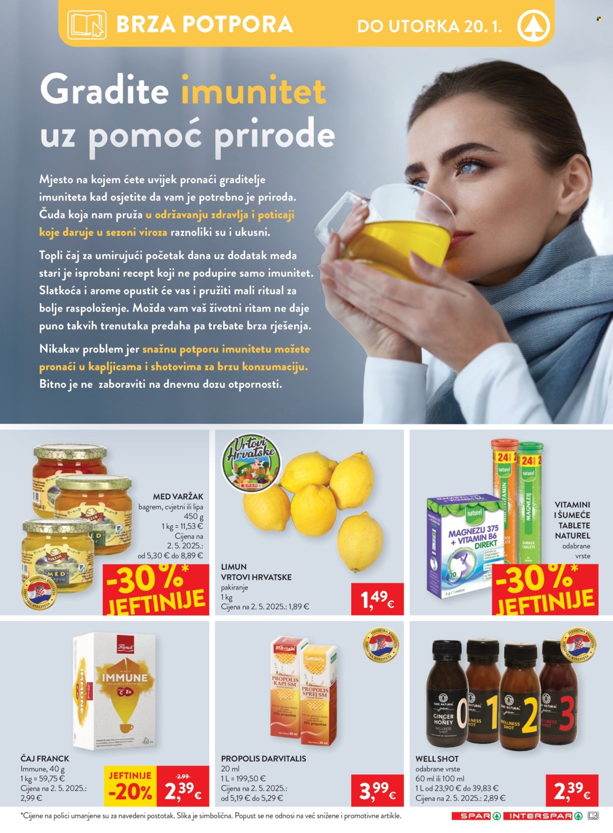INTERSPAR katalog - 14.01.2026. - 20.01.2026. Stranica 22