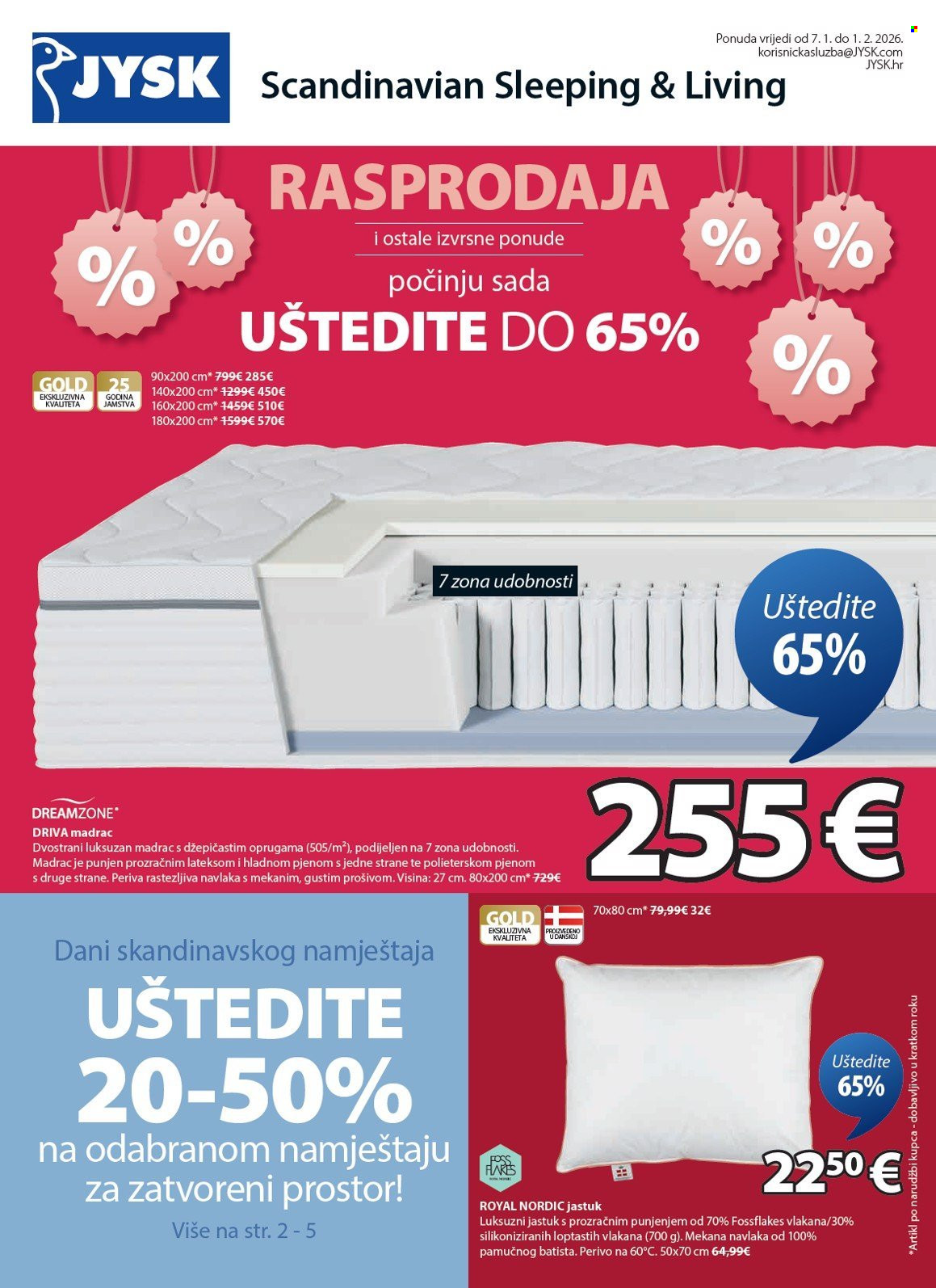 JYSK katalog - 07.01.2026. - 01.02.2026. Stranica 2