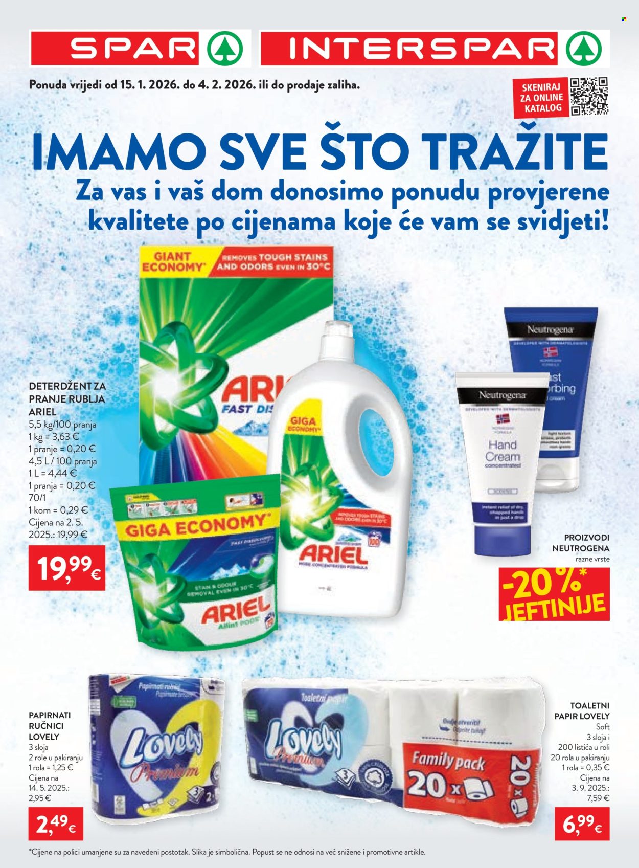 SPAR katalog - 15.01.2026. - 04.02.2026. Stranica 1