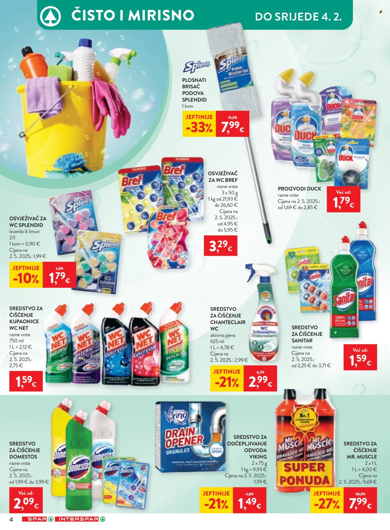 INTERSPAR katalog - 15.01.2026. - 04.02.2026. Stranica 4