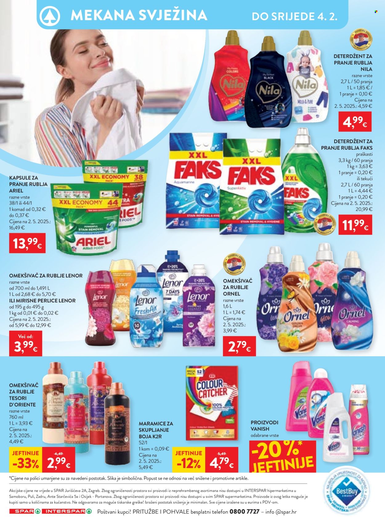 INTERSPAR katalog - 15.01.2026. - 04.02.2026. Stranica 19