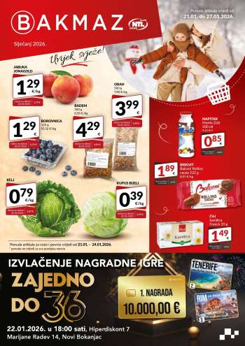 Bakmaz katalog - 21.01.2026. - 27.01.2026.
