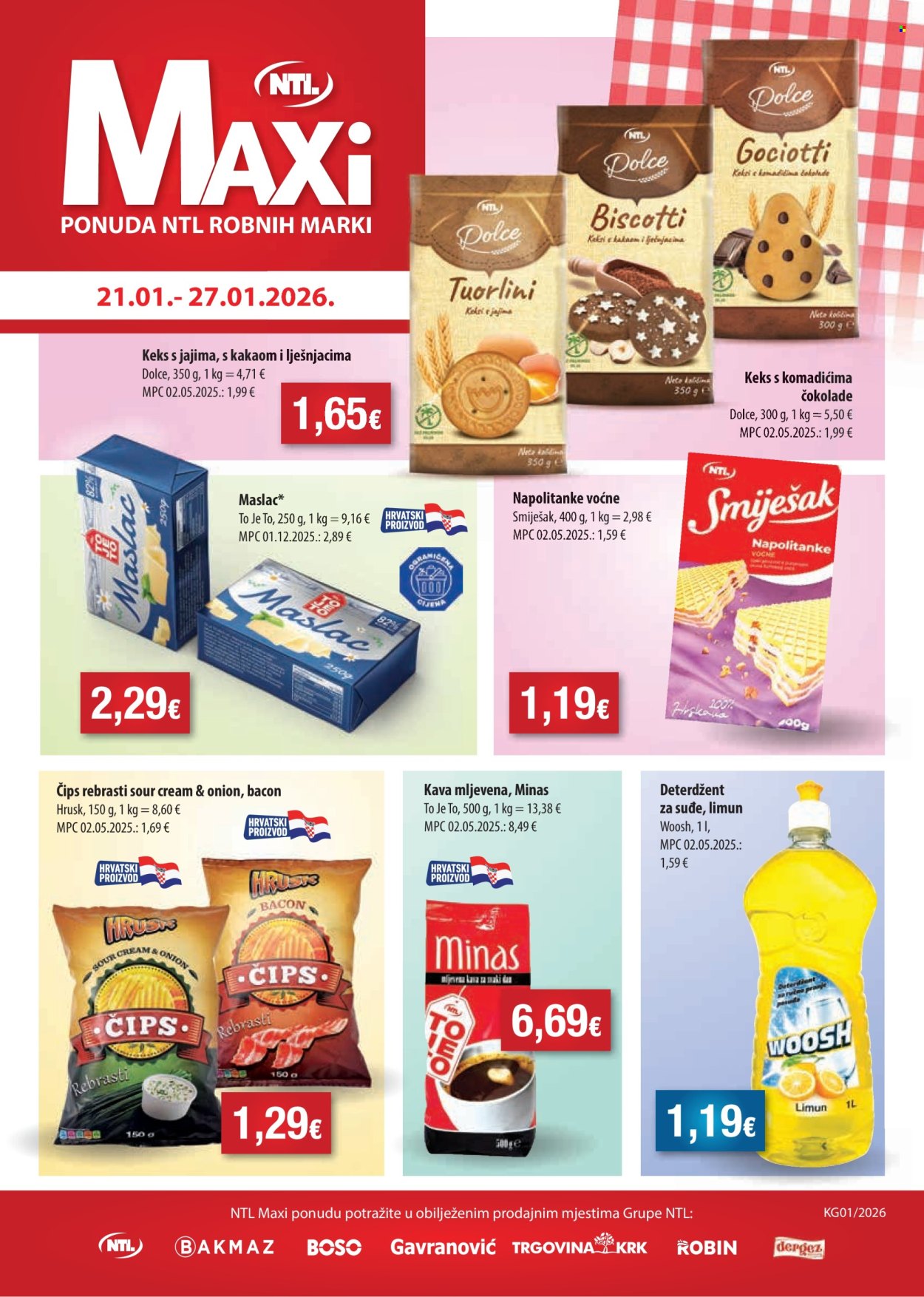 Trgovina KRK katalog - 21.01.2026. - 27.01.2026. Stranica 1