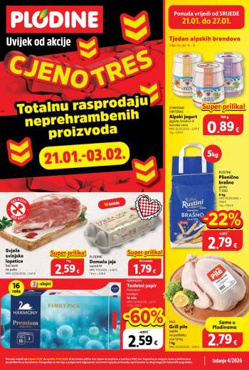 Plodine katalog - 21.01.2026. - 27.01.2026.