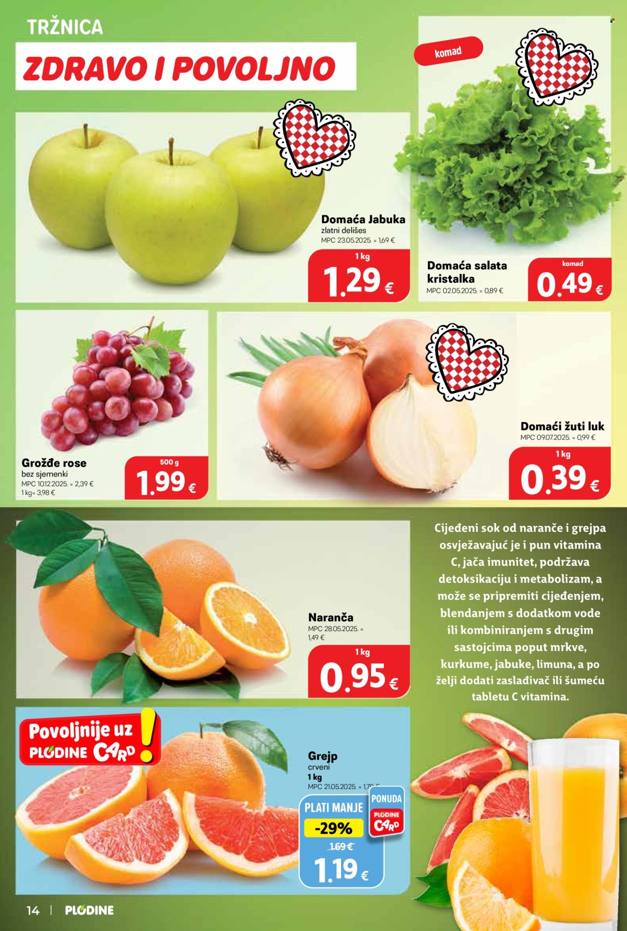 Plodine katalog - 21.01.2026. - 27.01.2026. Stranica 14