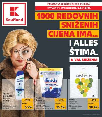 Kaufland katalog - 21.01.2026. - 27.01.2026.