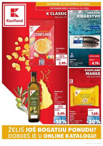 Kaufland katalog - 21.01.2026. - 27.01.2026.