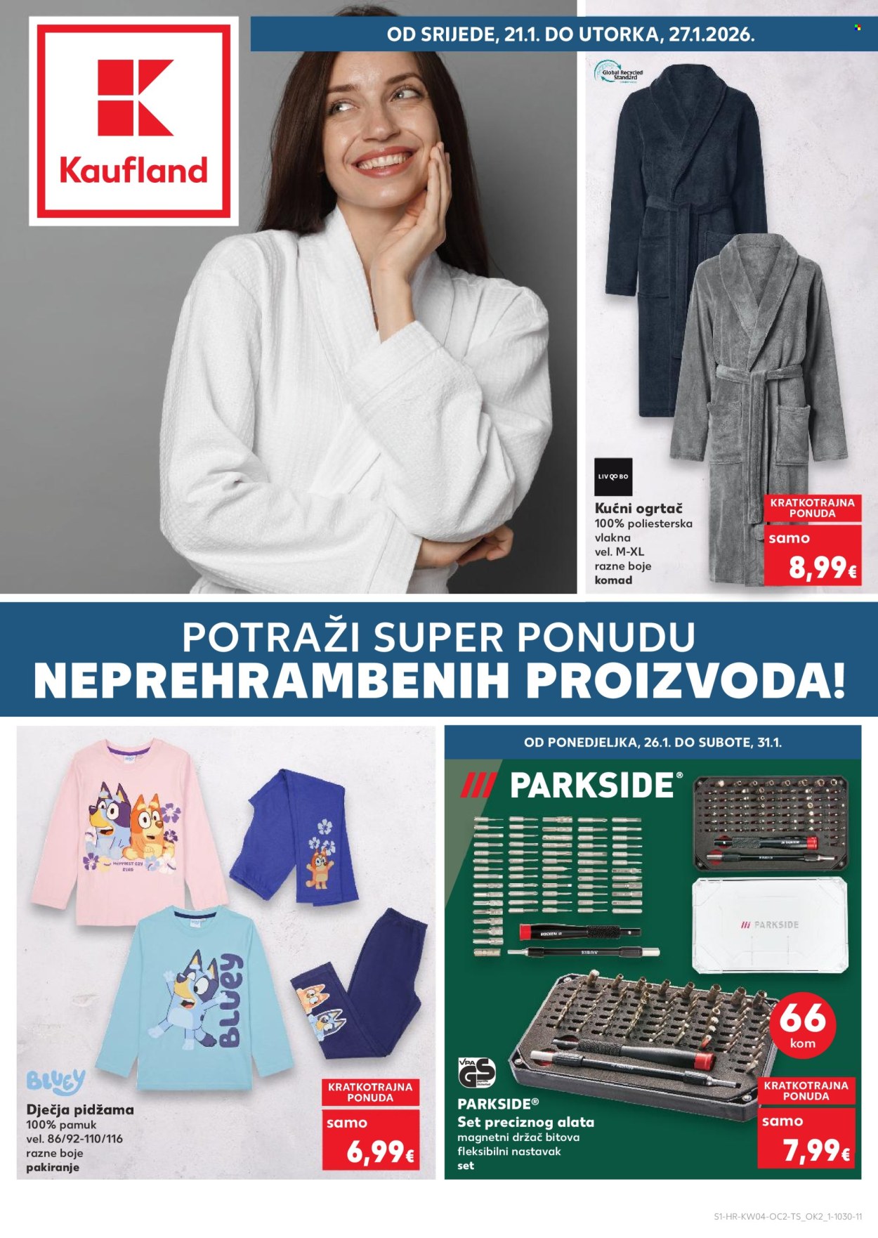 Kaufland katalog - 21.01.2026. - 27.01.2026. Stranica 1