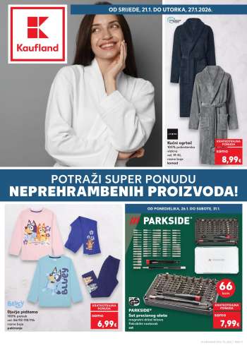 Kaufland katalog - 21.01.2026. - 27.01.2026.