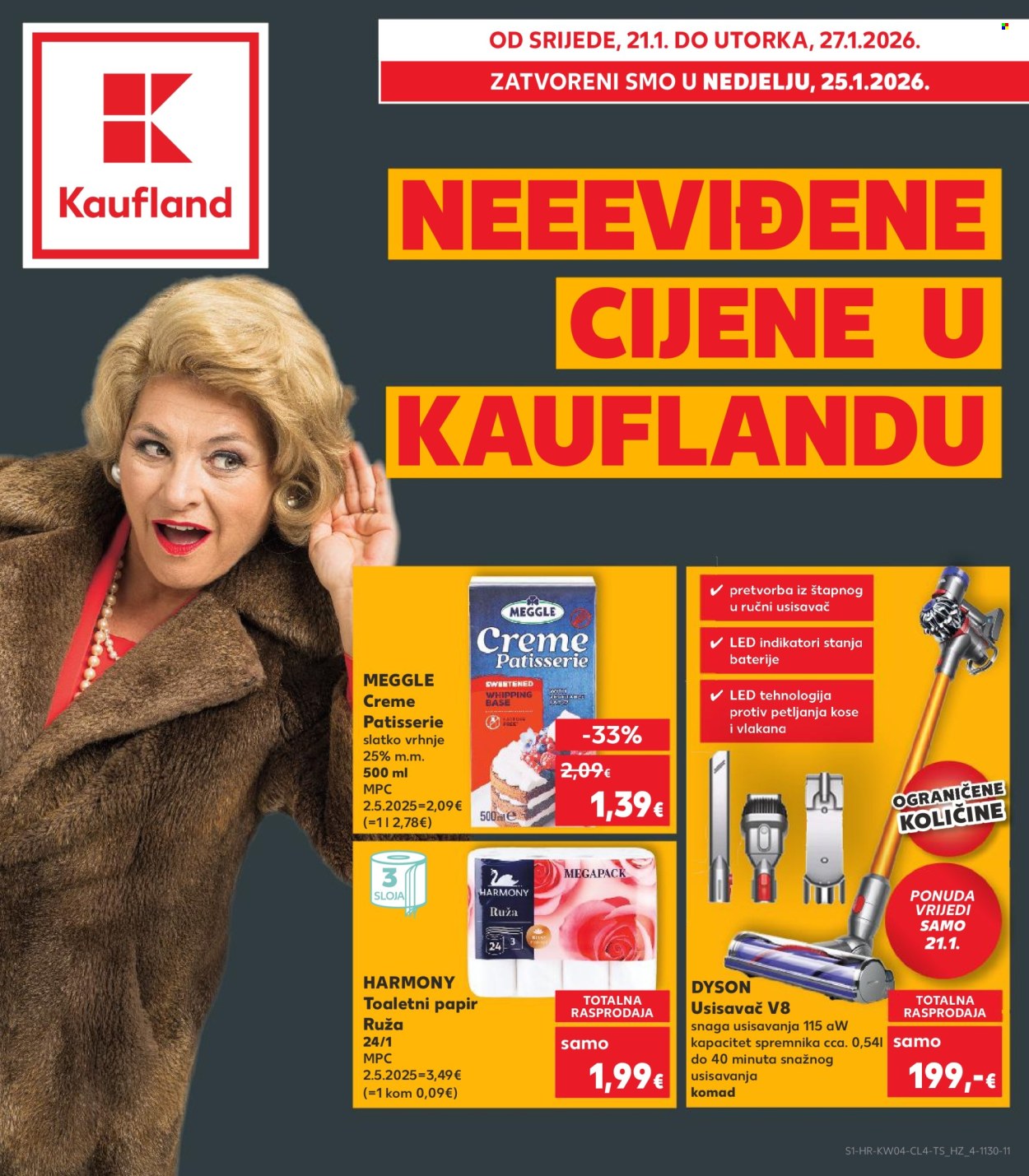 Kaufland katalog - 21.01.2026. - 27.01.2026. Stranica 1