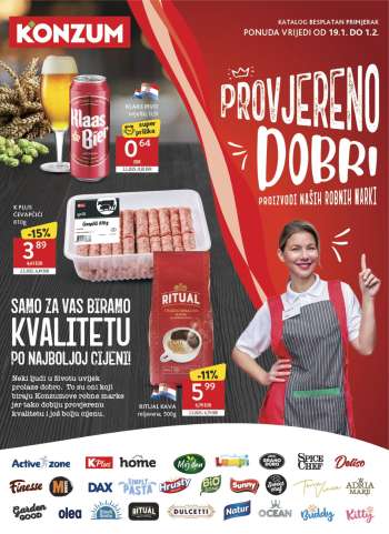 Konzum katalog - 19.01.2026. - 01.02.2026.