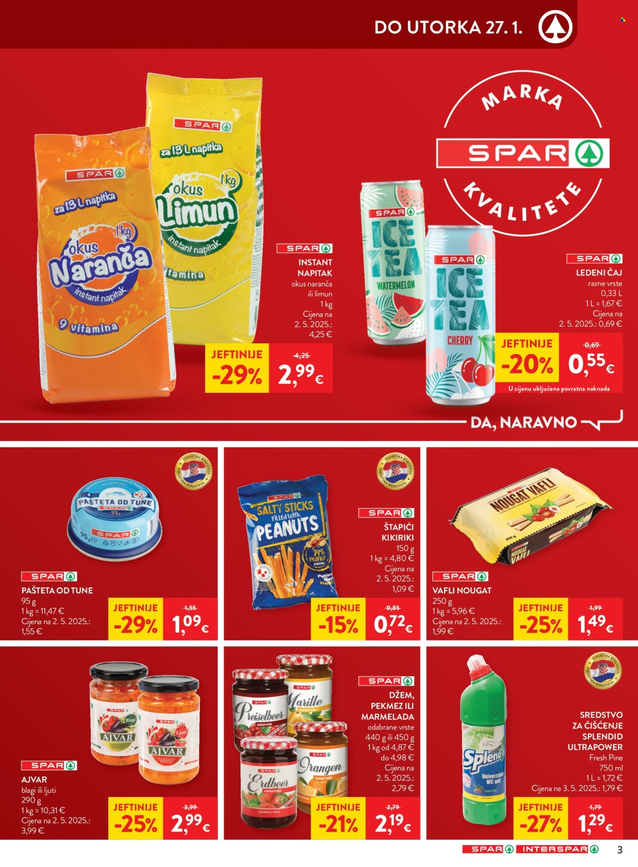 SPAR katalog - 21.01.2026. - 27.01.2026. Stranica 3