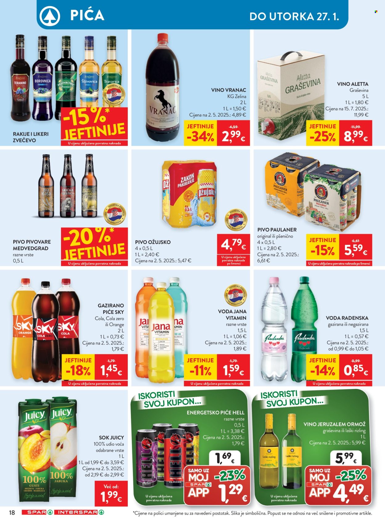 SPAR katalog - 21.01.2026. - 27.01.2026. Stranica 21