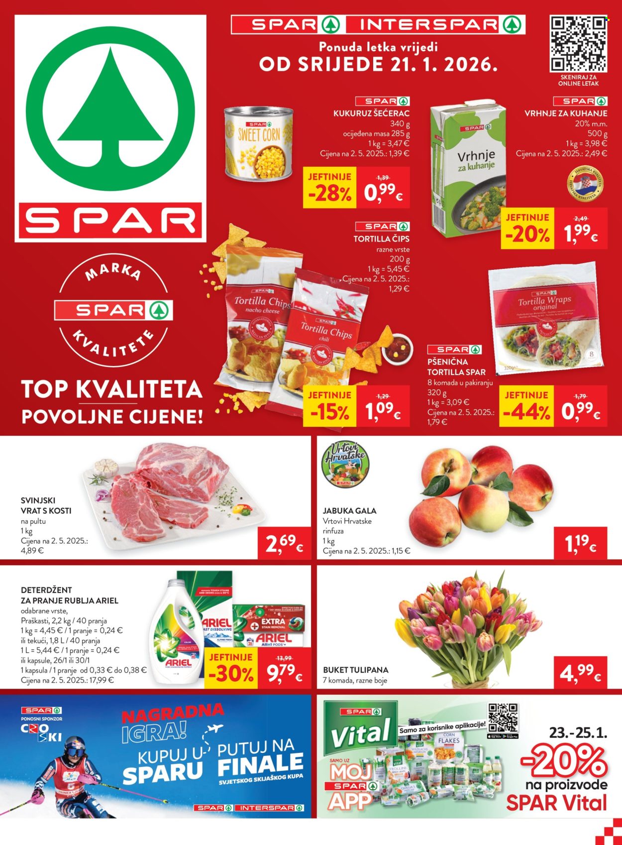 INTERSPAR katalog - 21.01.2026. - 27.01.2026. Stranica 1