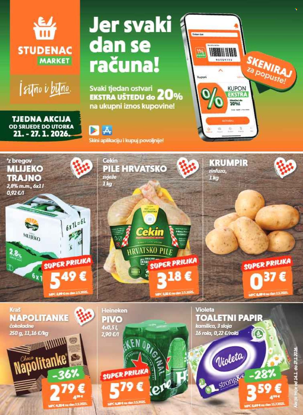 Studenac katalog - 21.01.2026. - 27.01.2026. Stranica 1