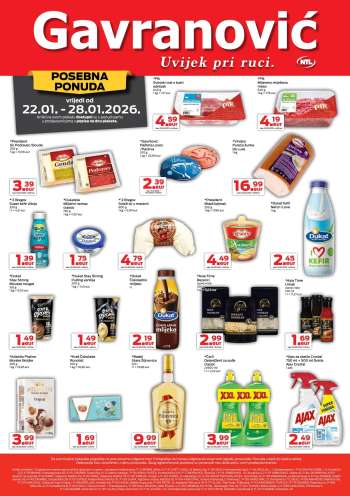 Gavranović katalog - 22.01.2026. - 28.01.2026.