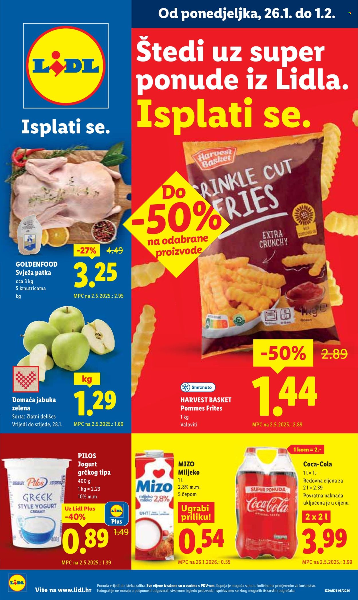 Lidl katalog - 26.01.2026. - 01.02.2026. Stranica 1