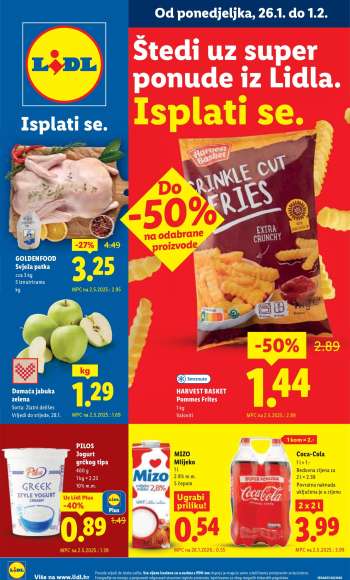 Lidl katalog - 26.01.2026. - 01.02.2026.